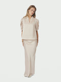 Vicky Heavy Sateen Skirt