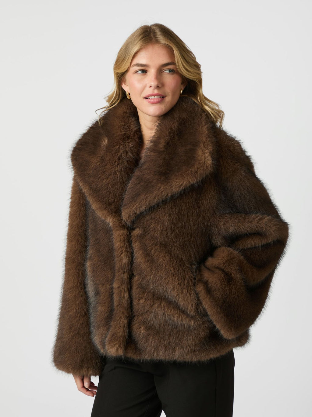 Stephanie Faux Fur Jacket