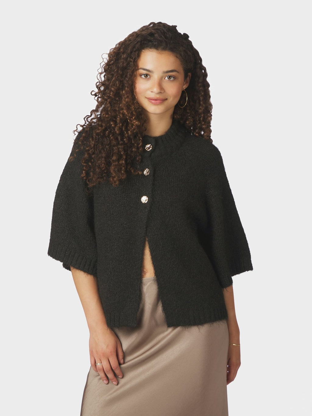 Benuta Fluffy Knit Cardigan