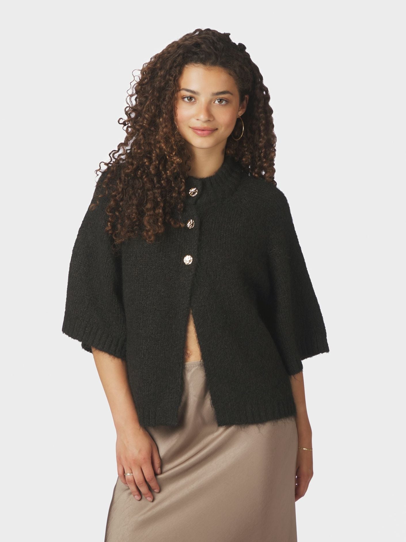 Benuta Fluffy Knit Cardigan