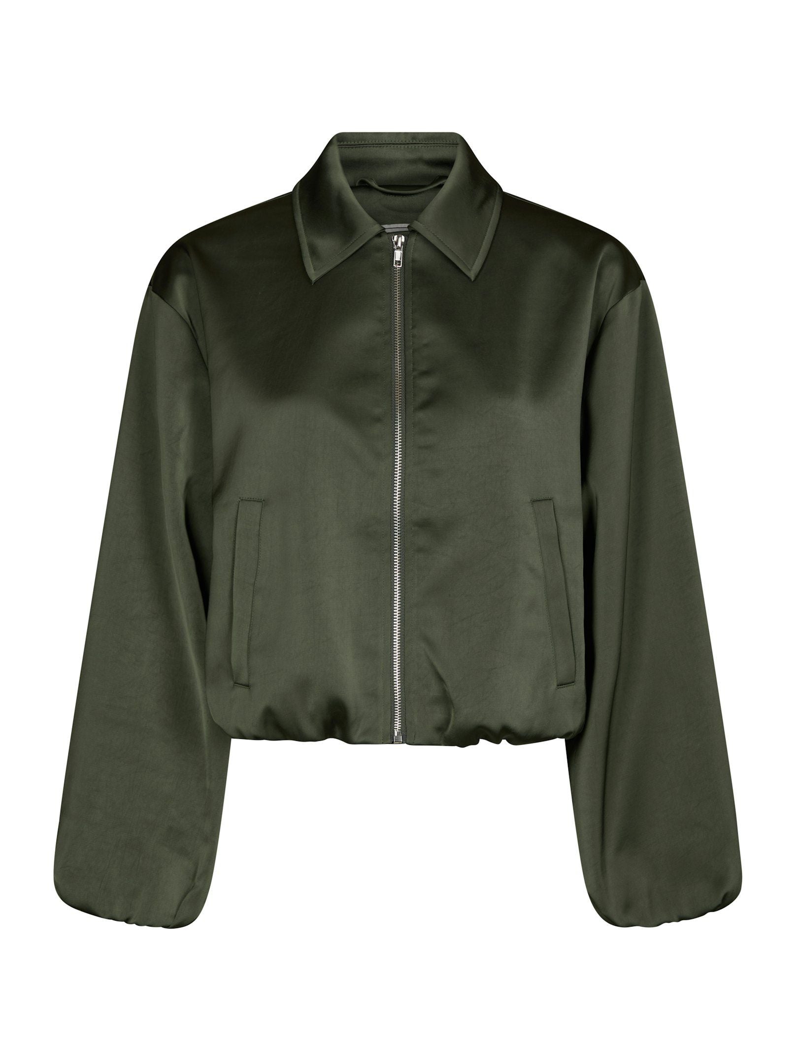 Denielle Heavy Sateen Jacket