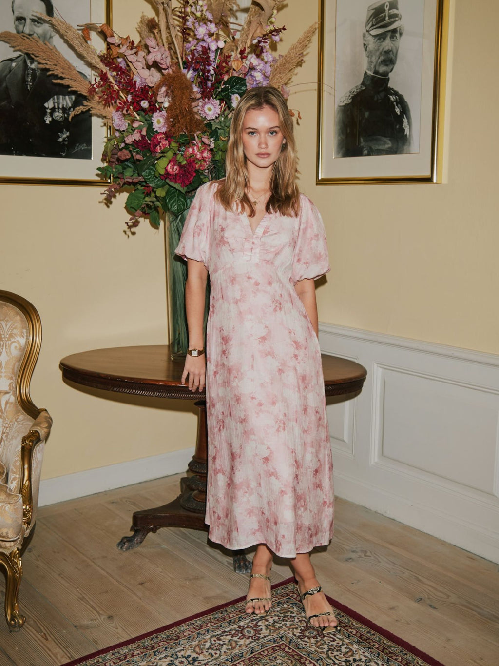 Illana Floral Fusion Dress