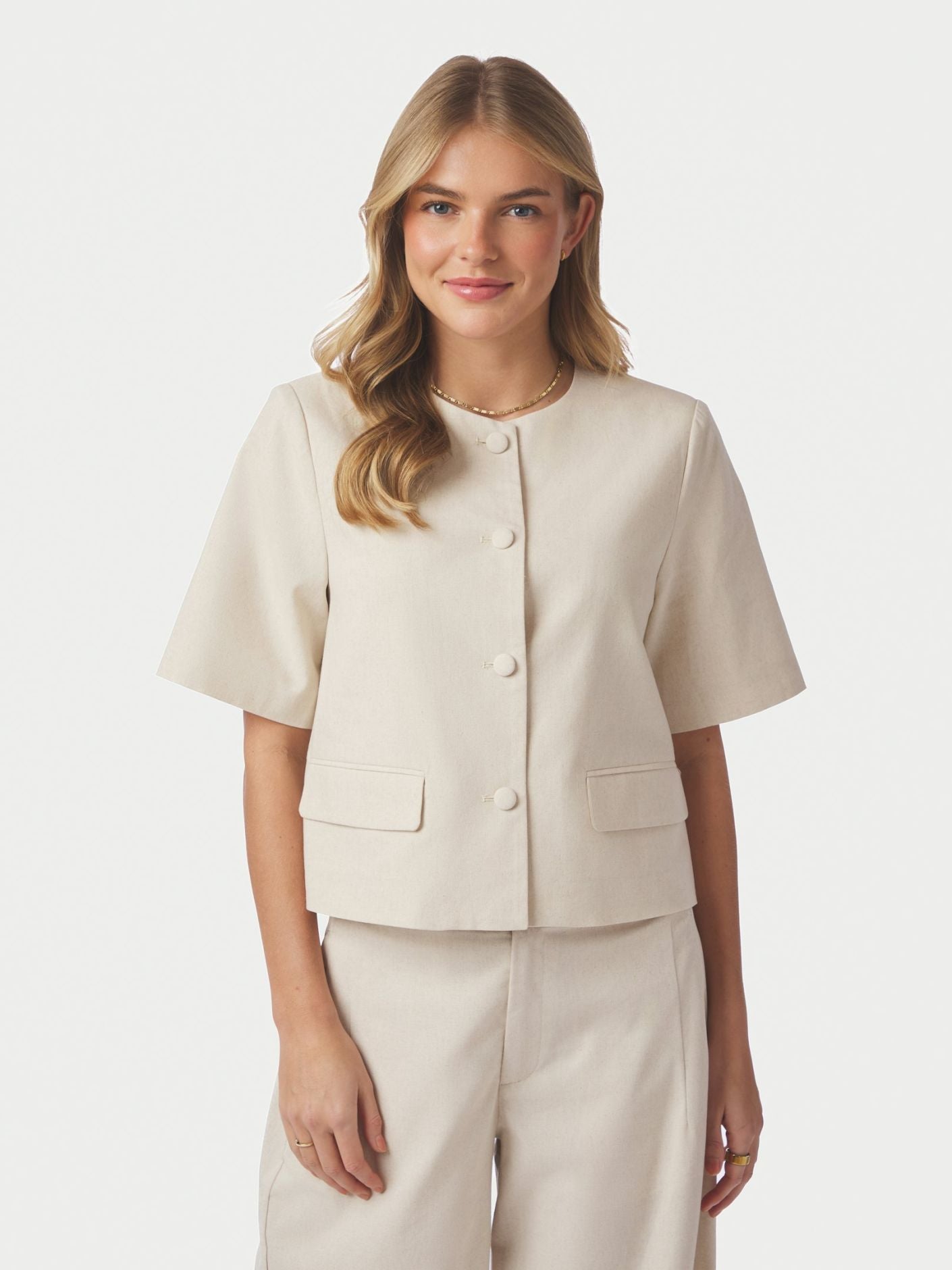 Rory Linen Blouse