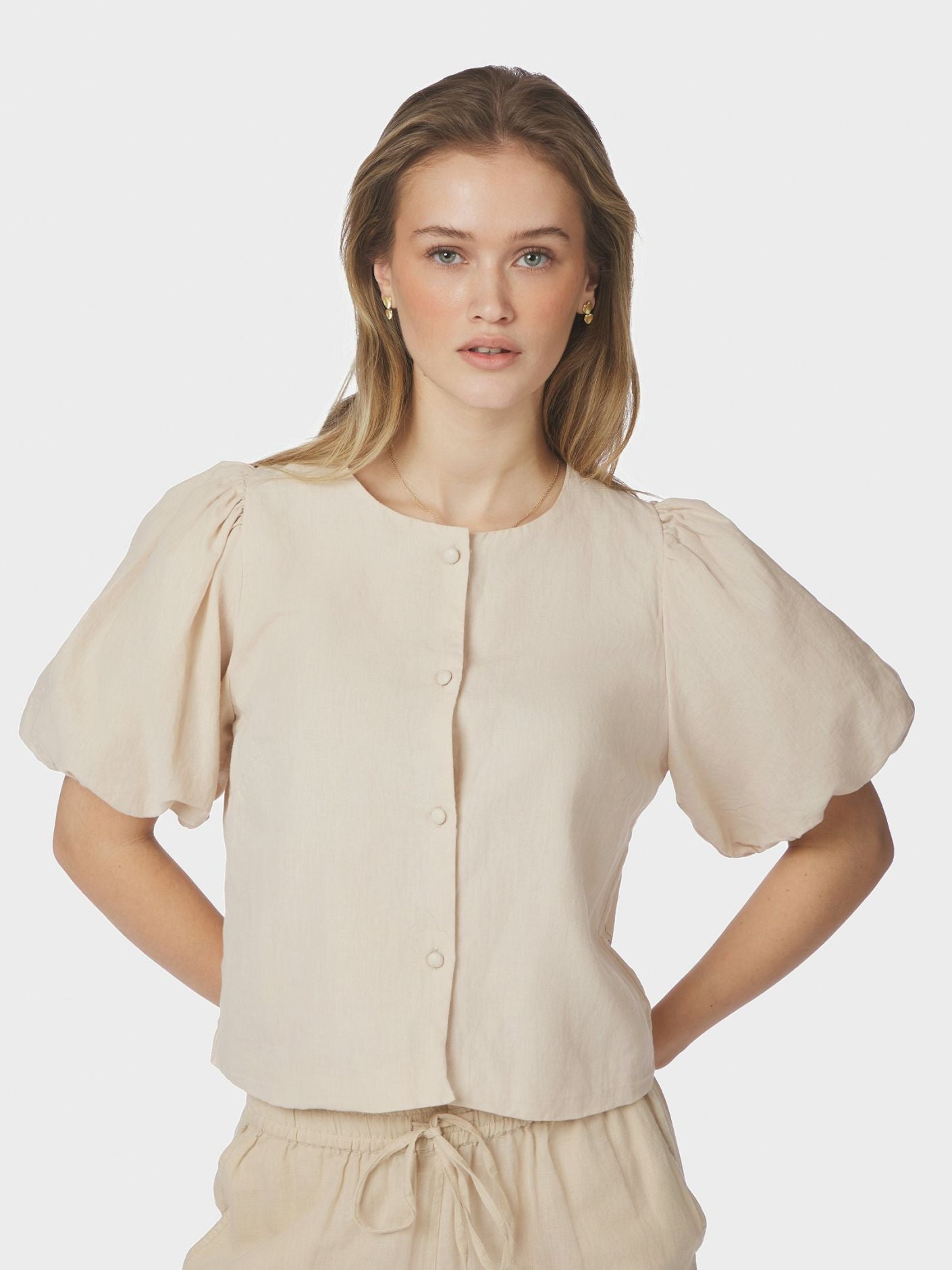 Moisa Linen Blouse