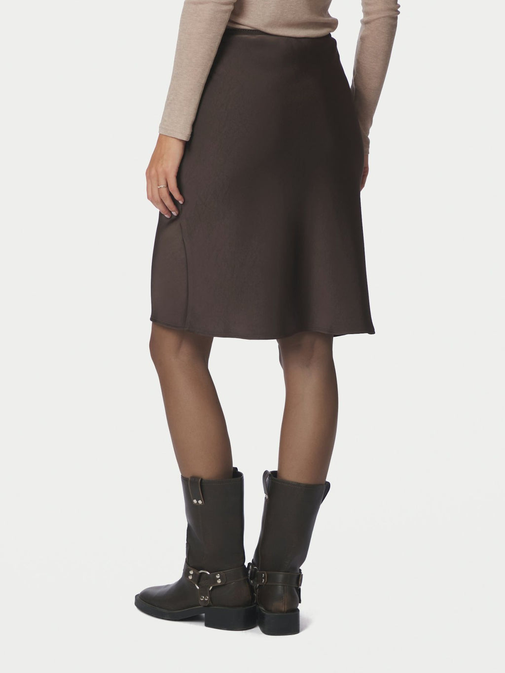 Mindie Heavy sateen Skirt