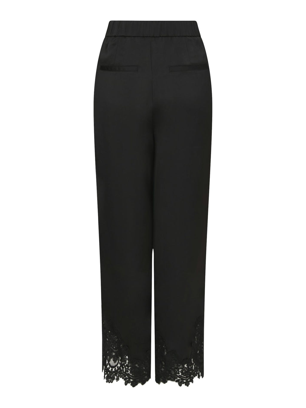 Emery Heavy Sateen Lace Pants