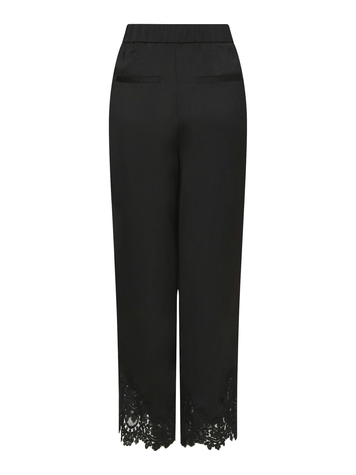 Emery Heavy Sateen Lace Pants