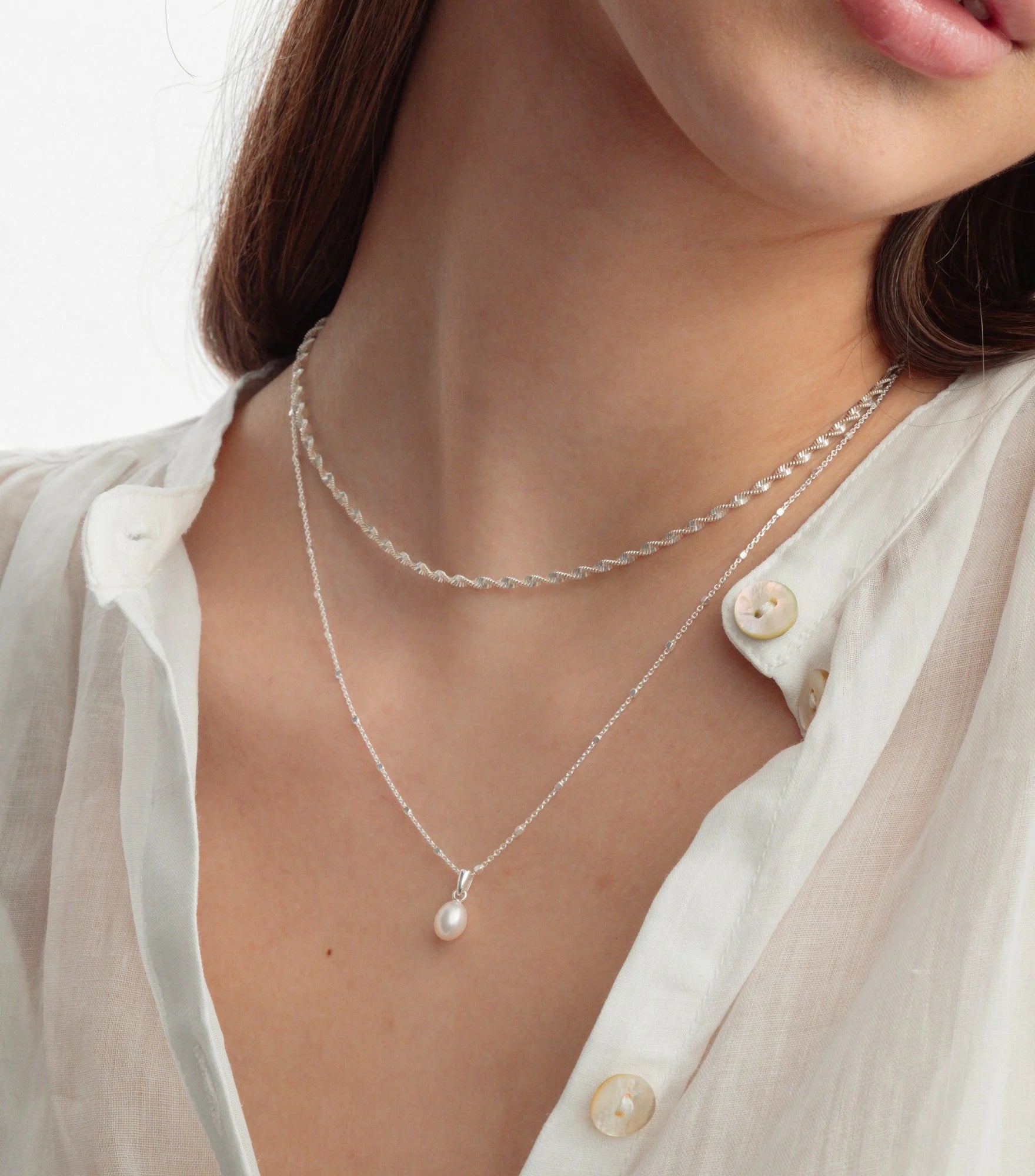 Treasure Single Pearl Necklace