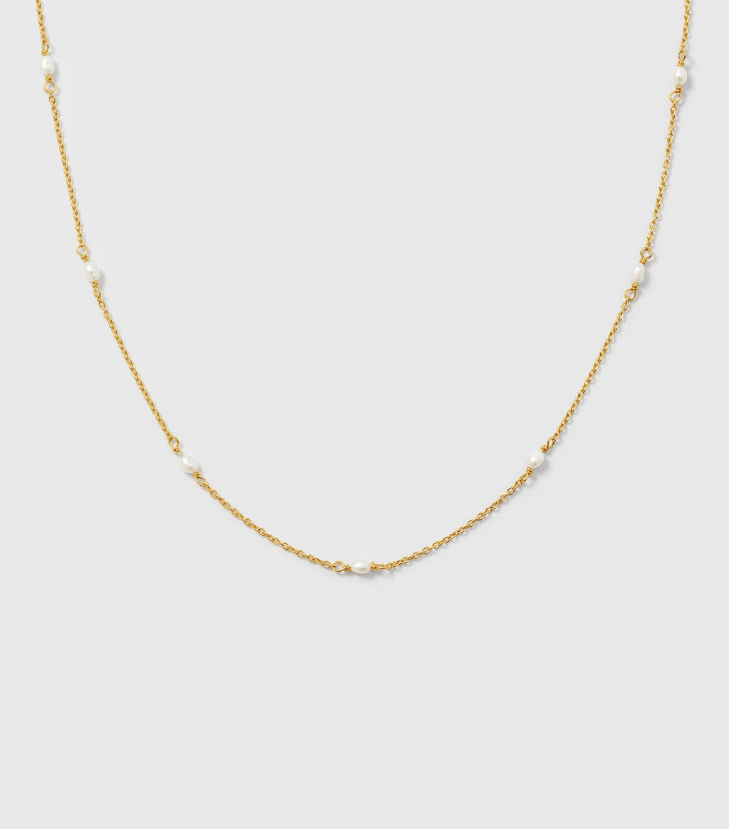 Treasure Multi Pearl Necklace