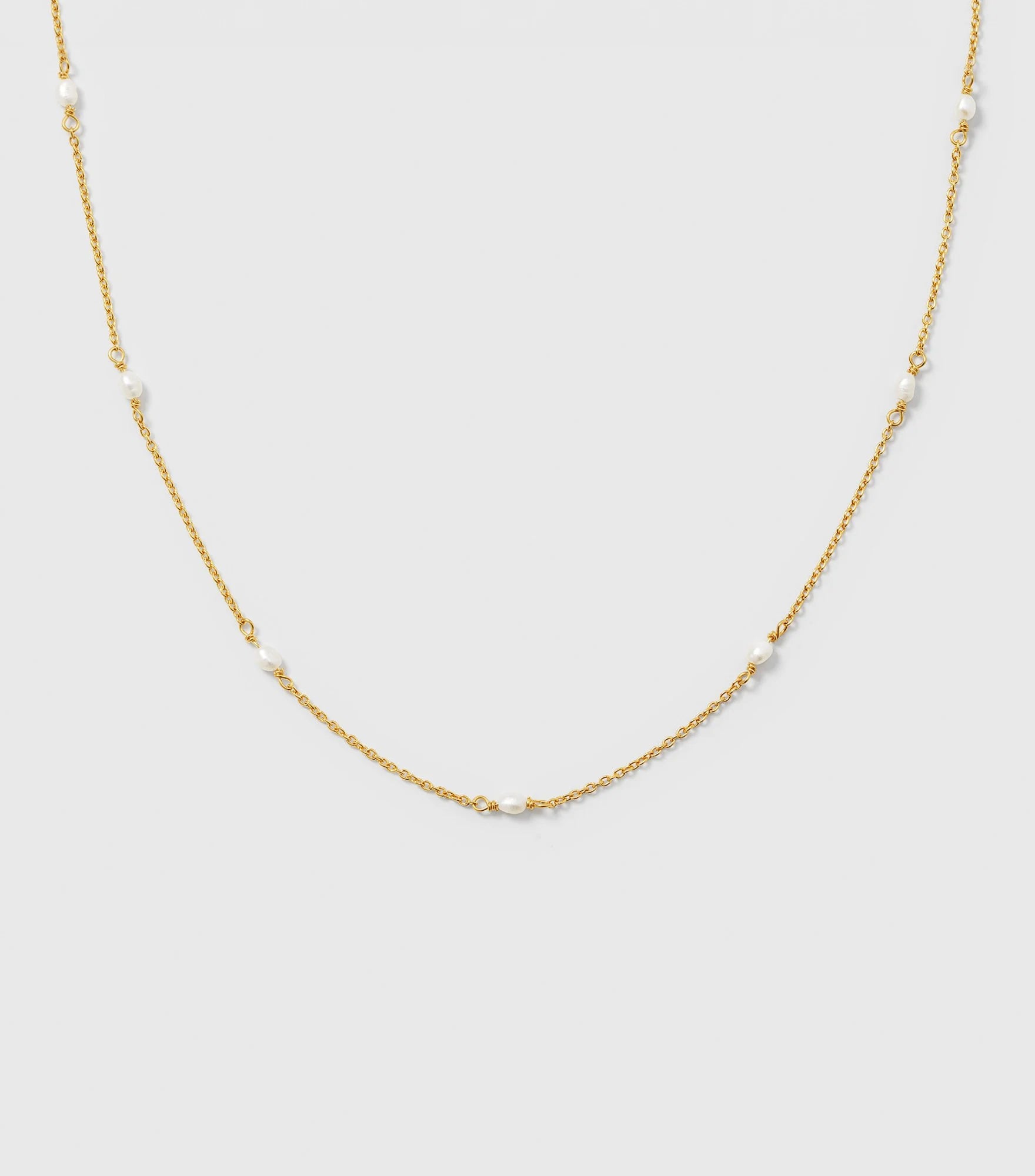 Treasure Multi Pearl Necklace