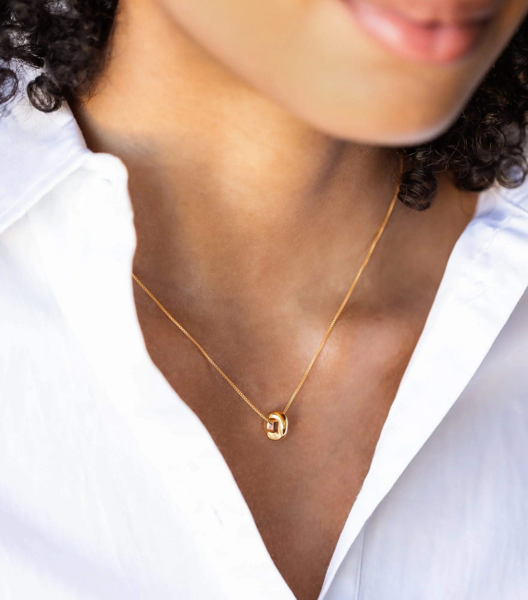Bolded Wavy Necklace