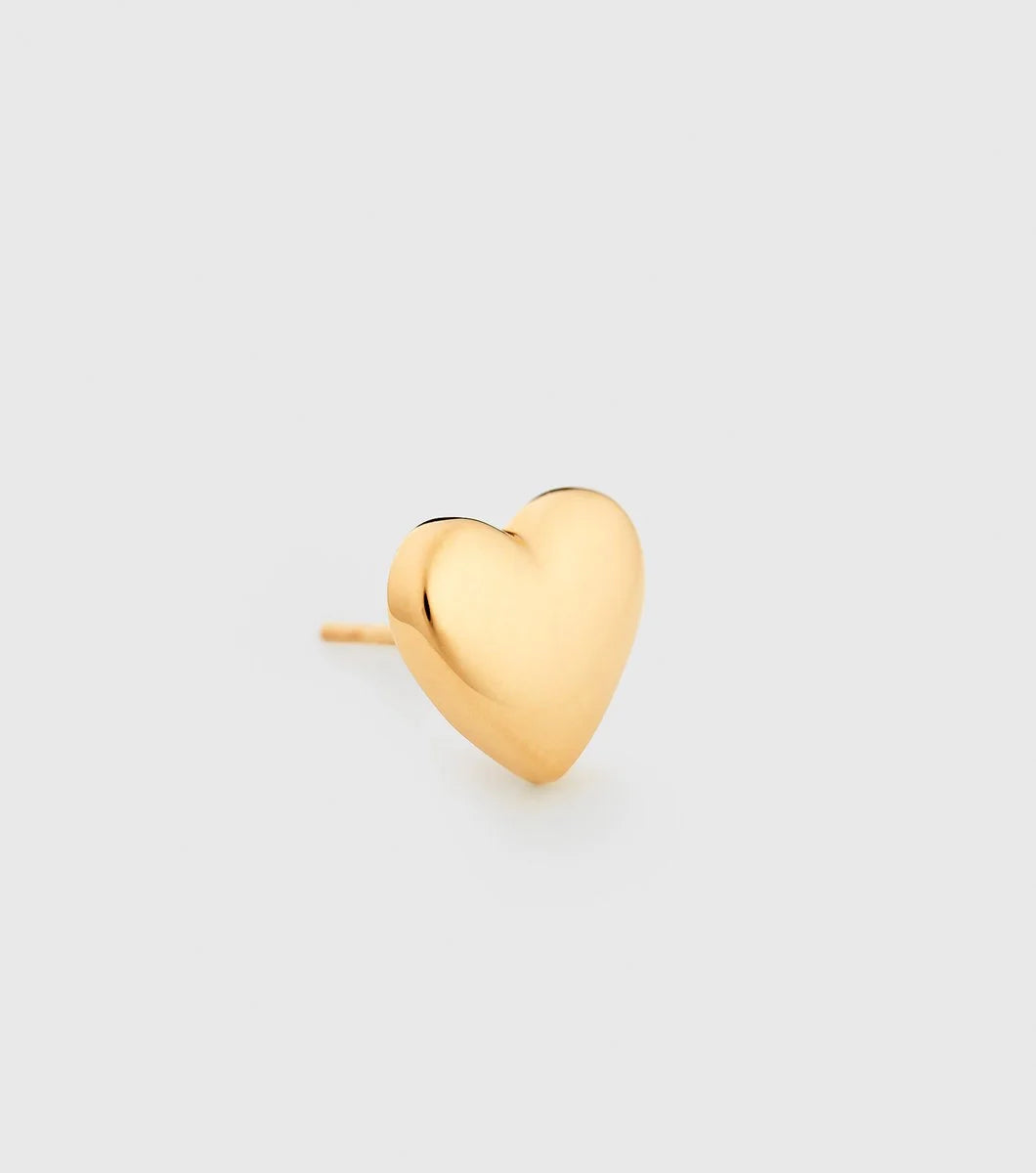 True Love Heart Single Örhänge