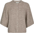 Amaya Fluffy Knit Cardigan