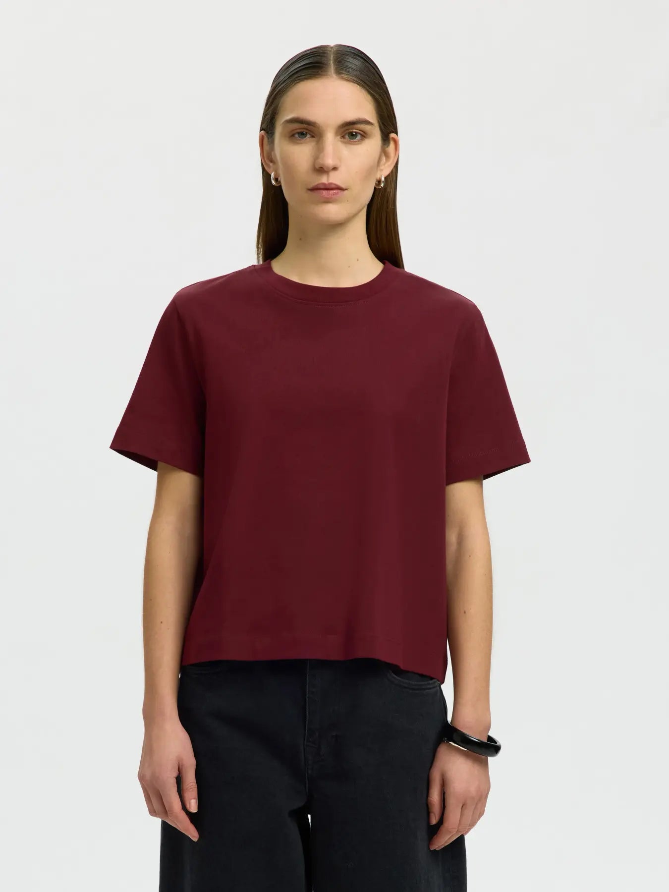Essential Ss Boxy Tee Noos