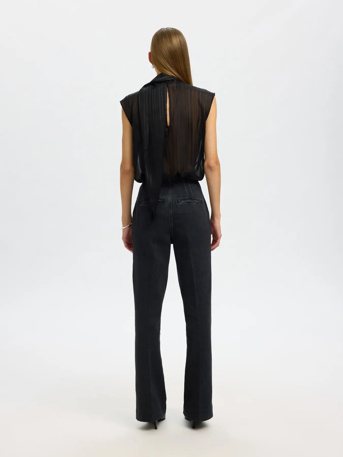 Margrethe Sl Tie Top Ex
