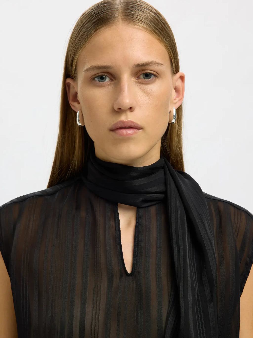 Margrethe Sl Tie Top Ex