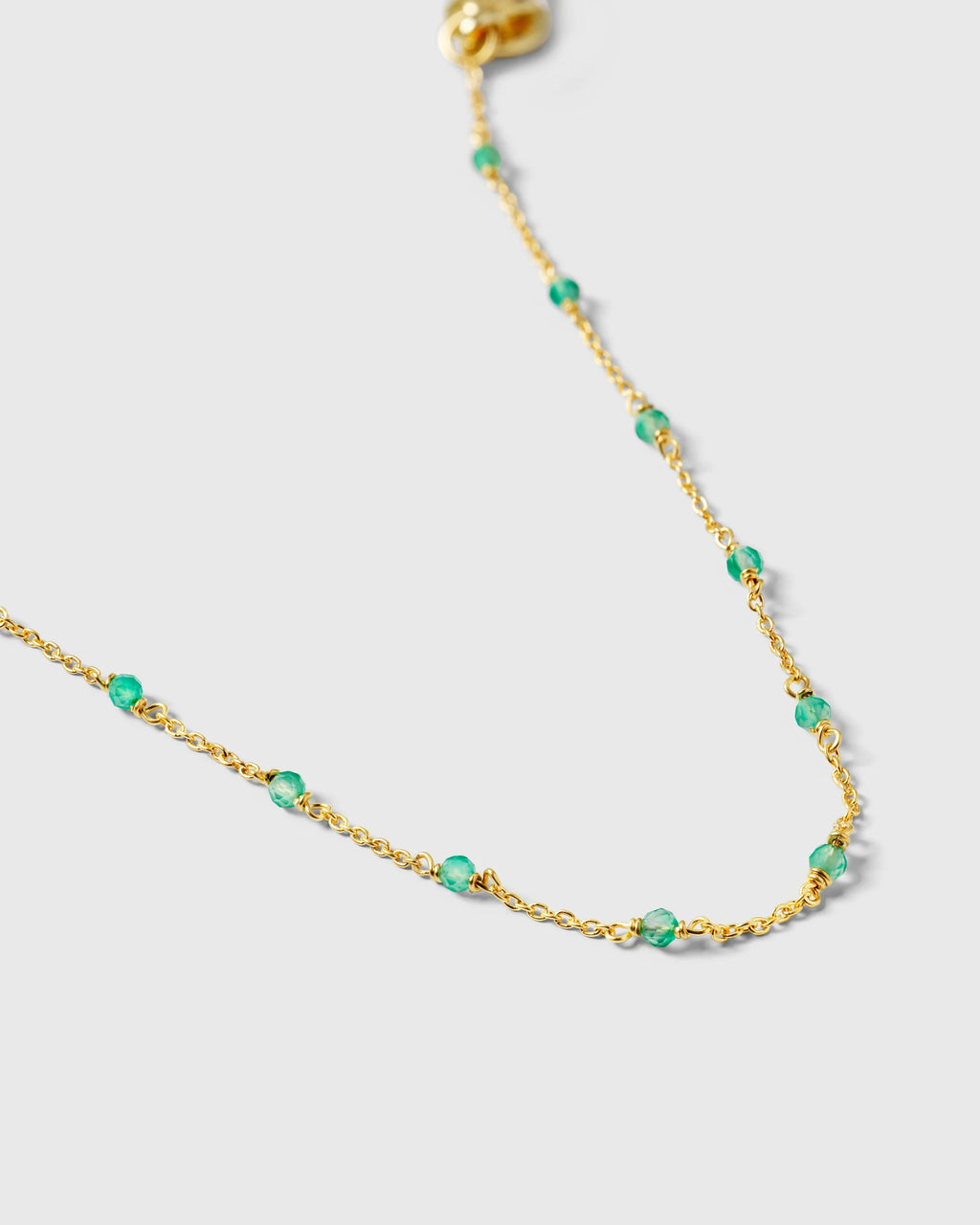 Santa Monica Bracelet Green Onyx
