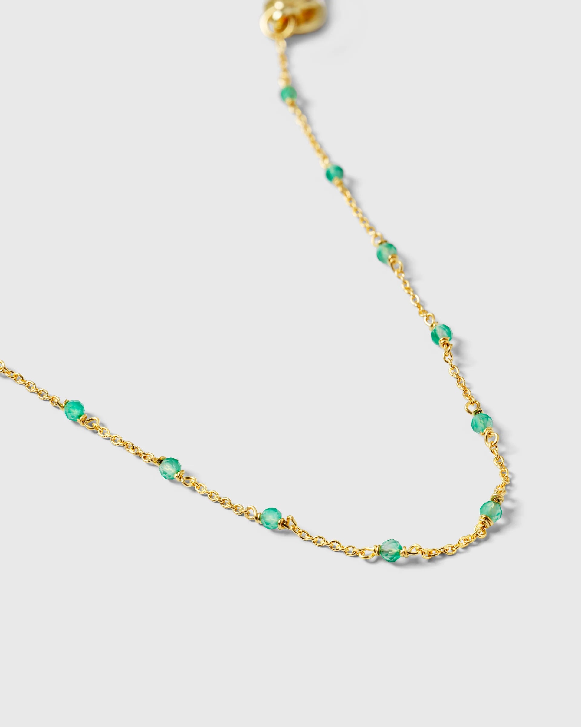 Santa Monica Bracelet Green Onyx