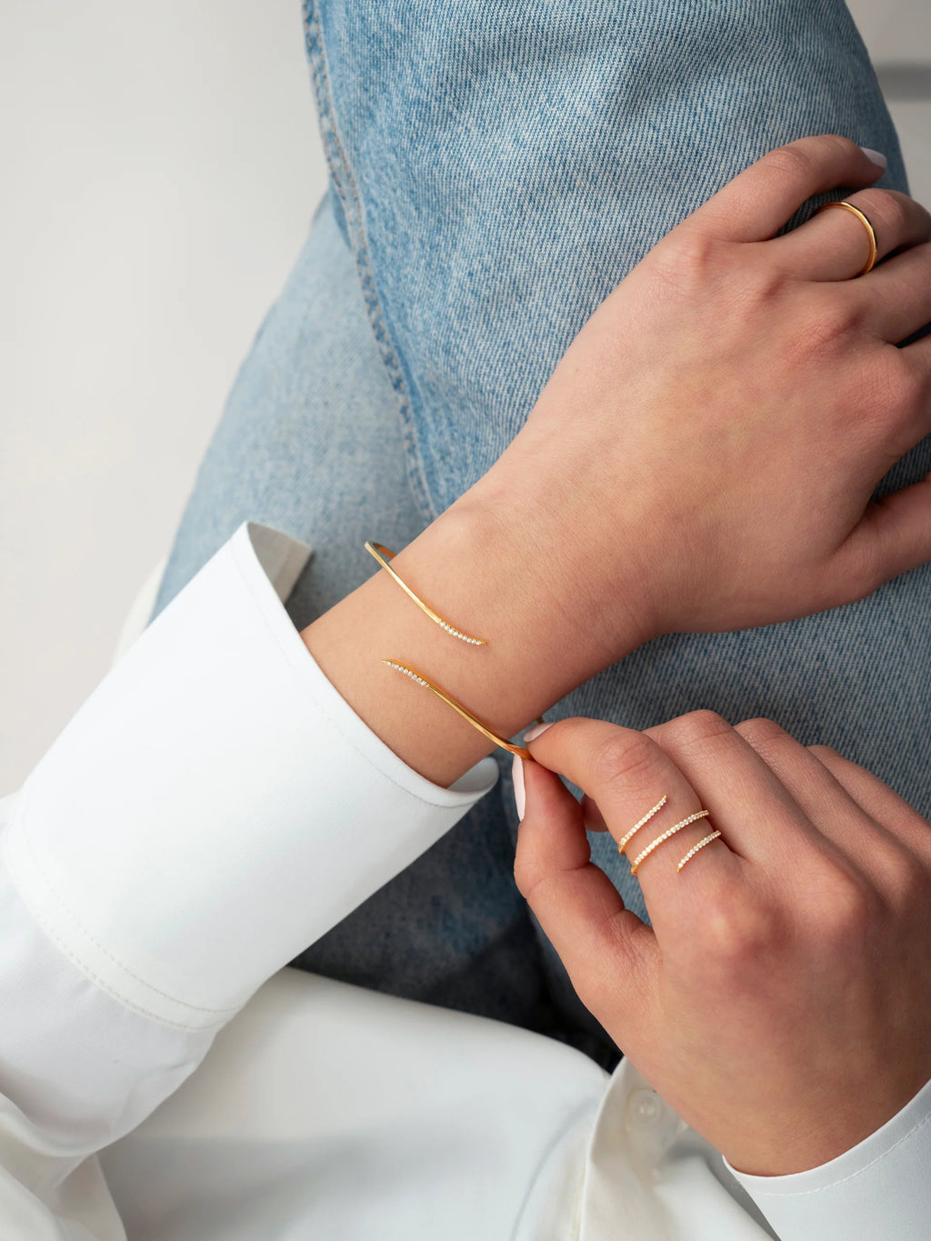 Sparkle Wrap Bangle