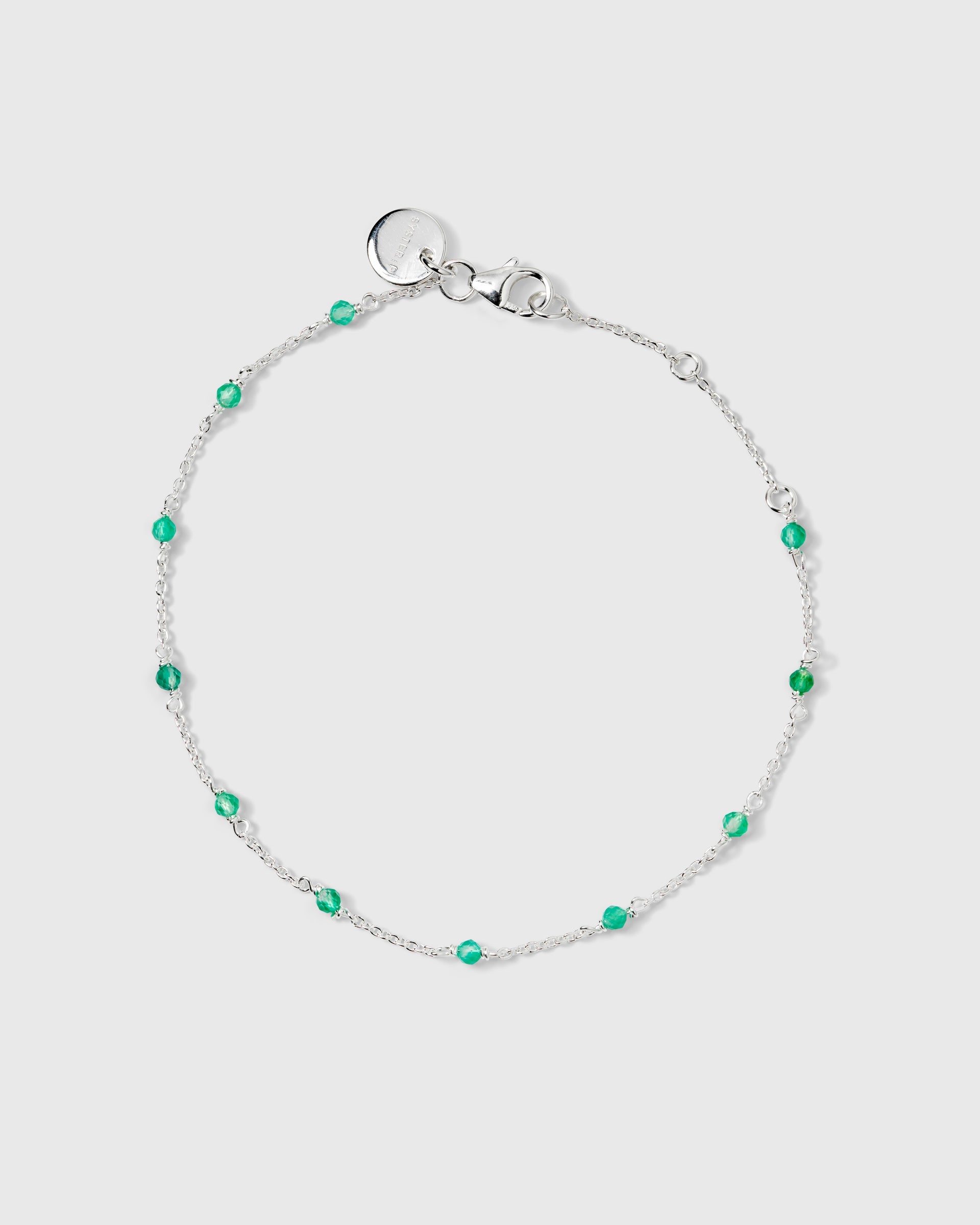 Santa Monica Bracelet Green Onyx