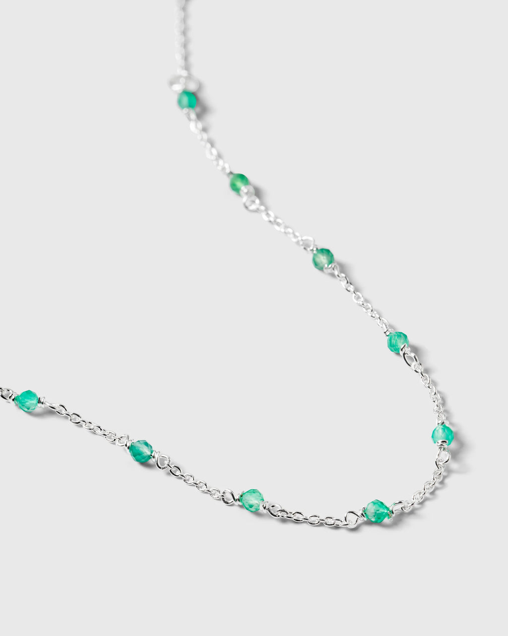 Santa Monica Bracelet Green Onyx