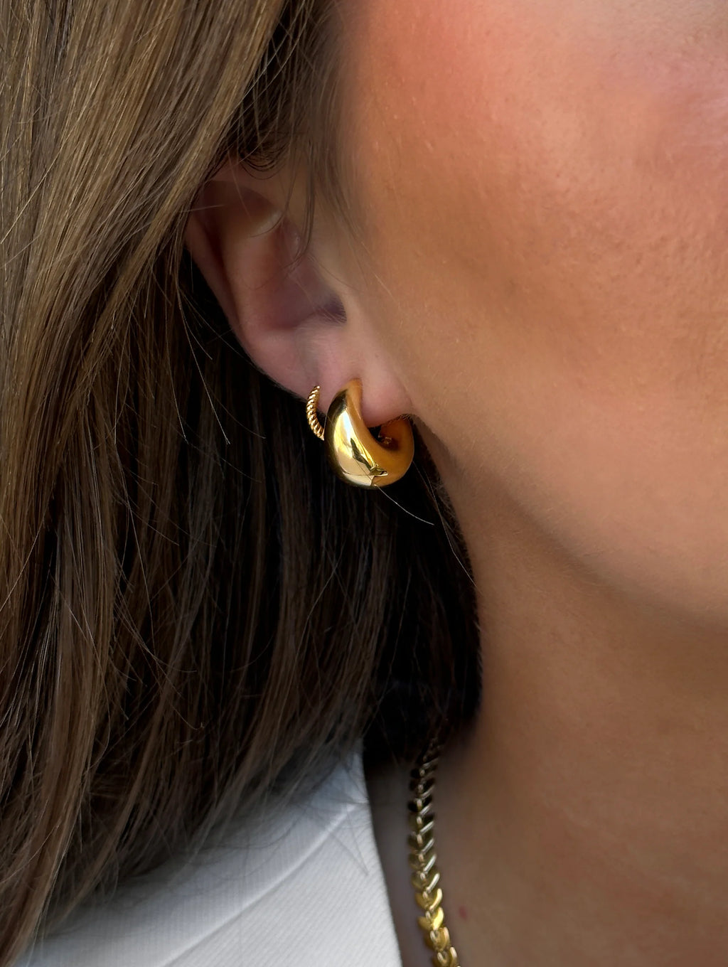 Bolded Little Sis Earrings