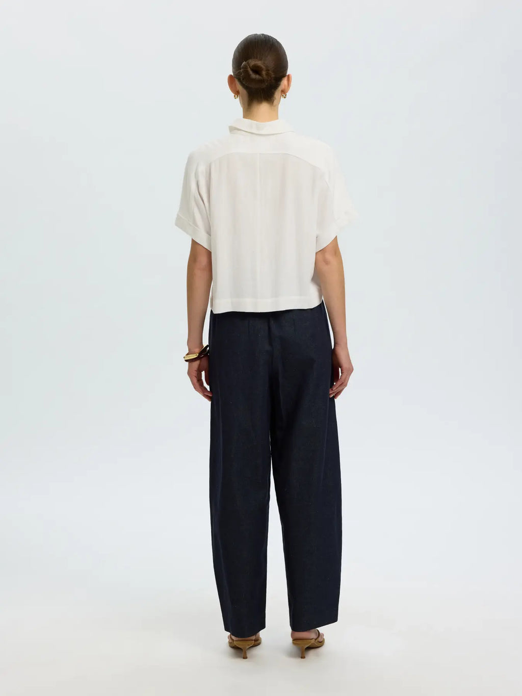 Slwviva Ss Cropped Sun Shirt Noos