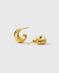 Bolded Little Sis Chevron Earrings
