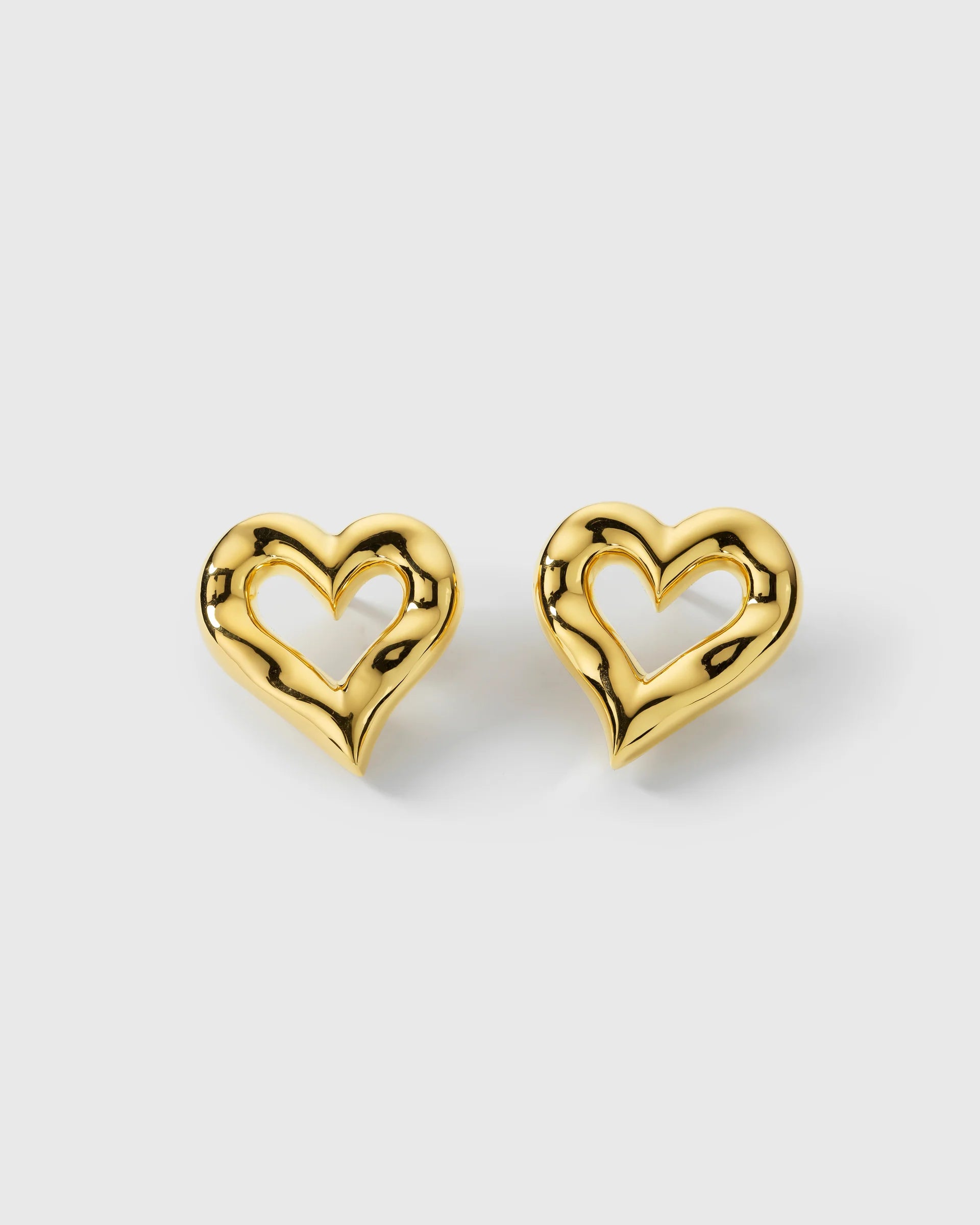 Puff Heart Earrings