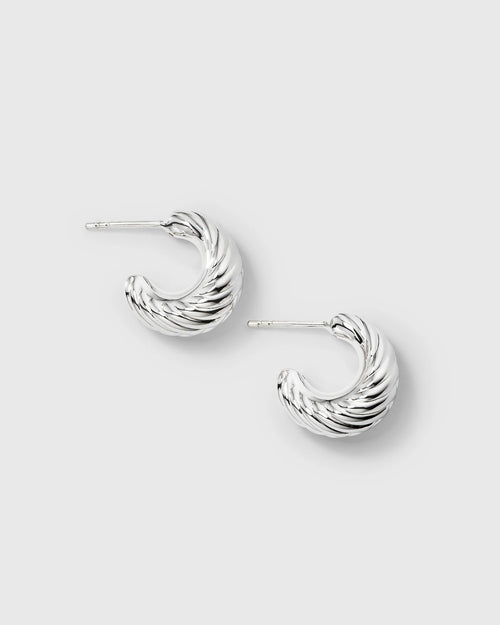 Bolded Little Sis Chevron Earrings