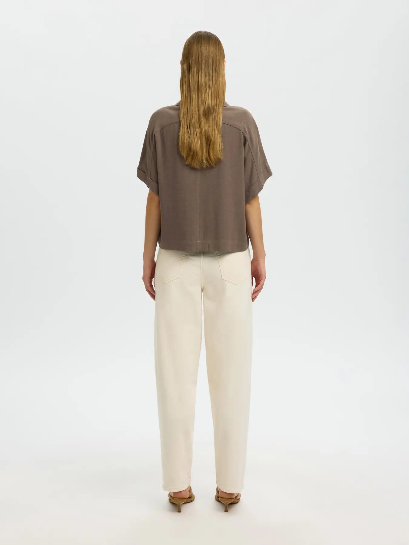 Slwviva Ss Cropped Sun Shirt Noos