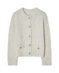 Kristin Cardigan Silver White