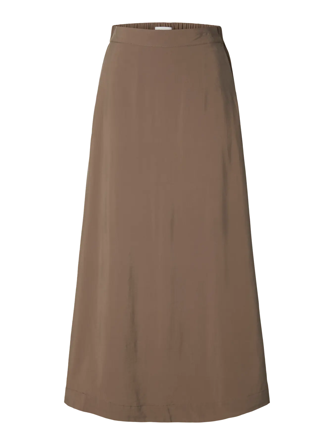 SLWMARY HW ANKLE SLIT SKIRT