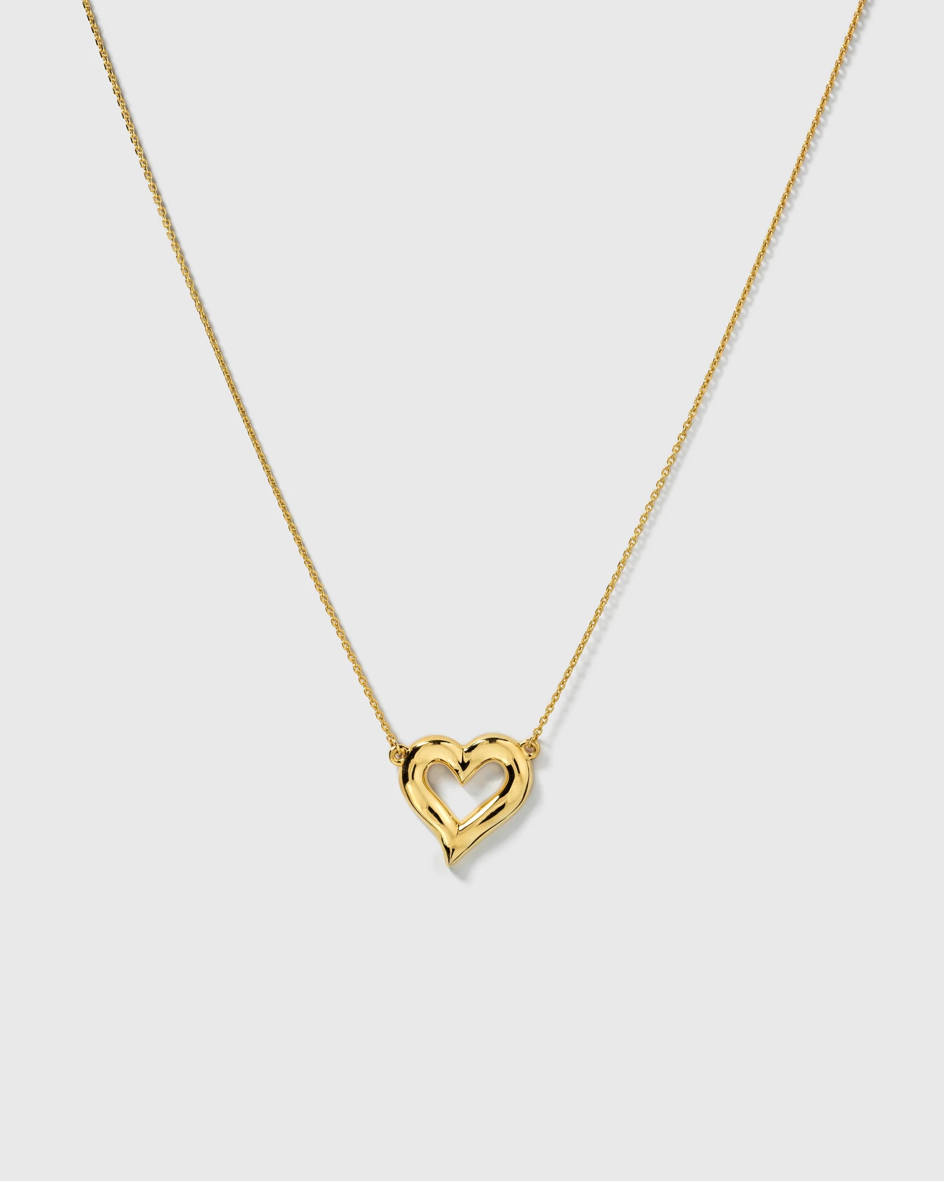 Puff Heart Necklace