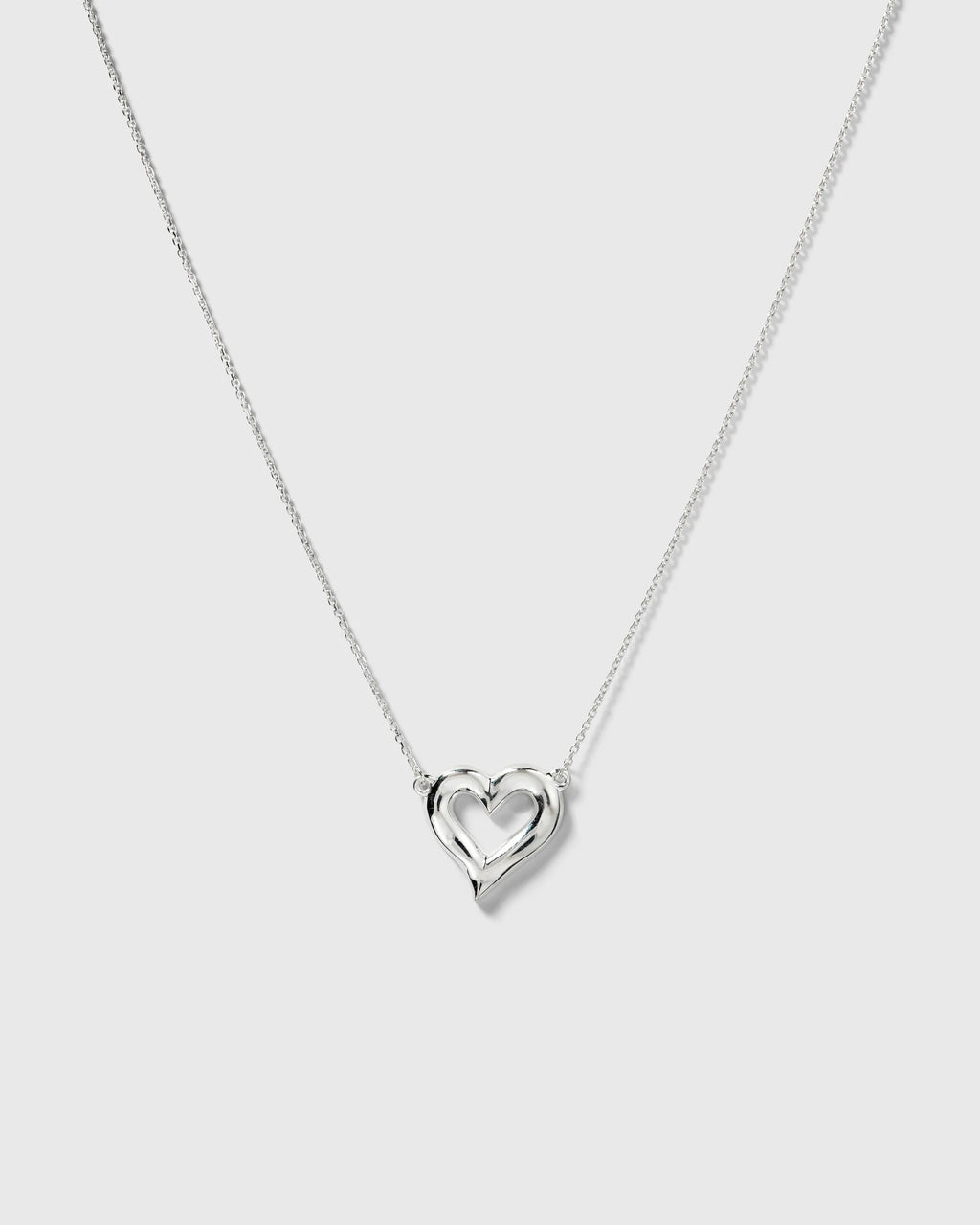 Puff Heart Necklace