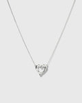 Puff Heart Necklace
