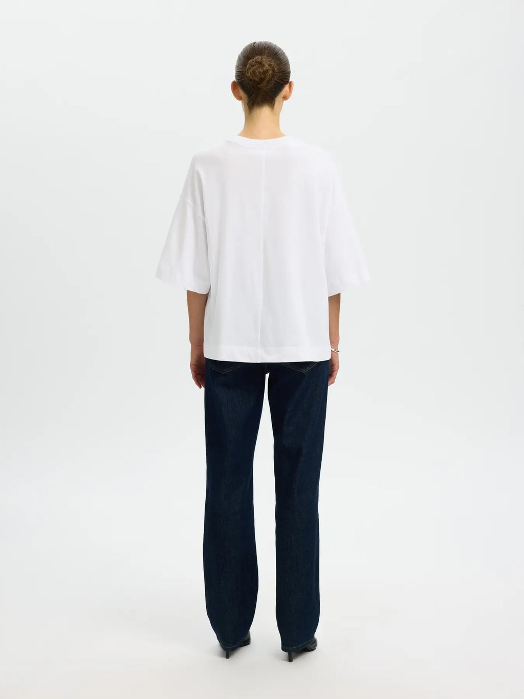 SLWCOLWOMAN 2/4 OVERSIZED TEE