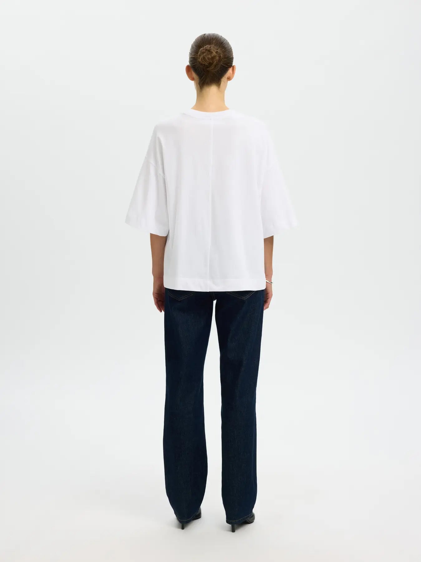 SLWCOLWOMAN 2/4 OVERSIZED TEE
