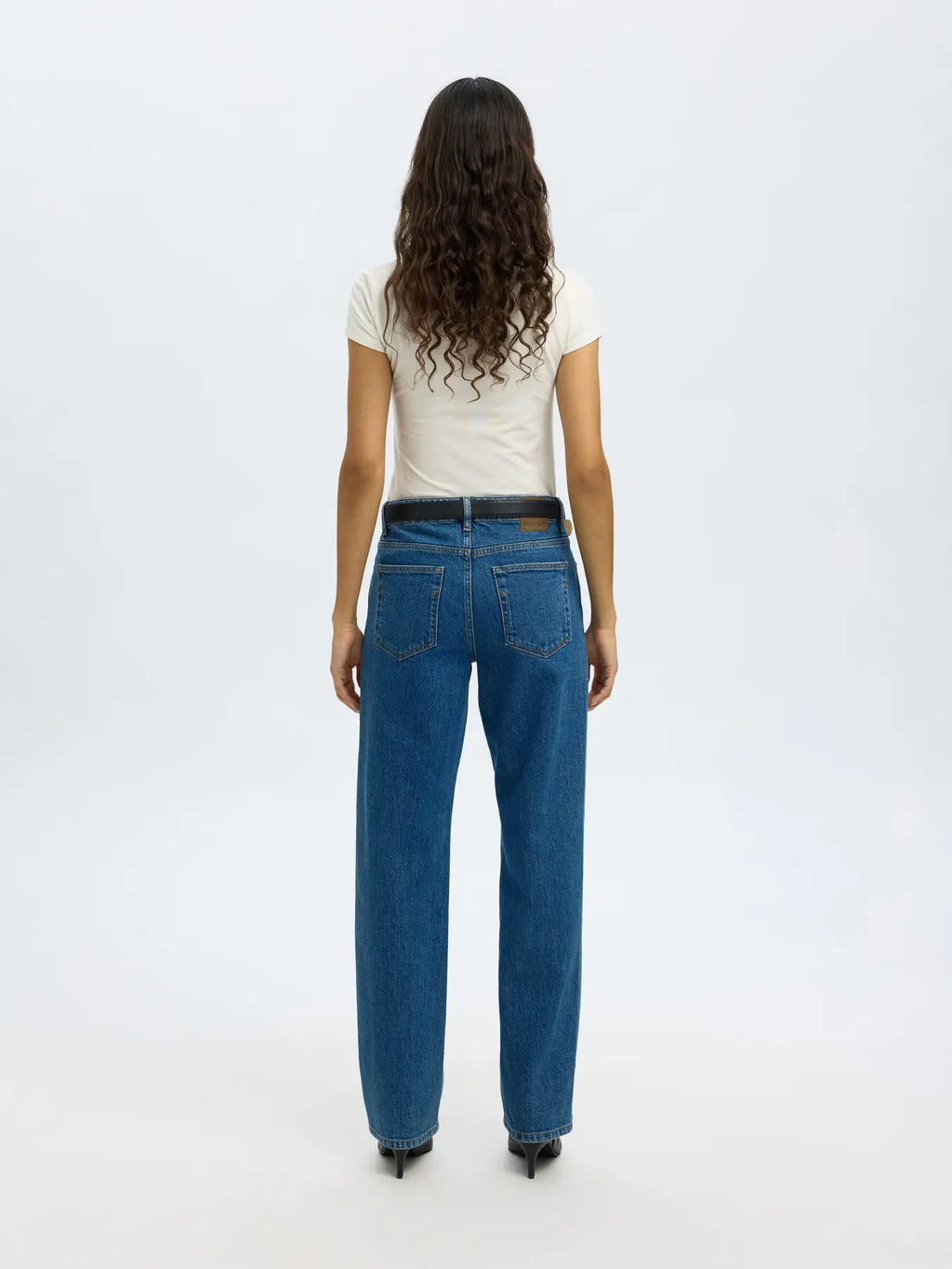 SLWSTRAIGHT BEA-KORI MW JEANS NOOS