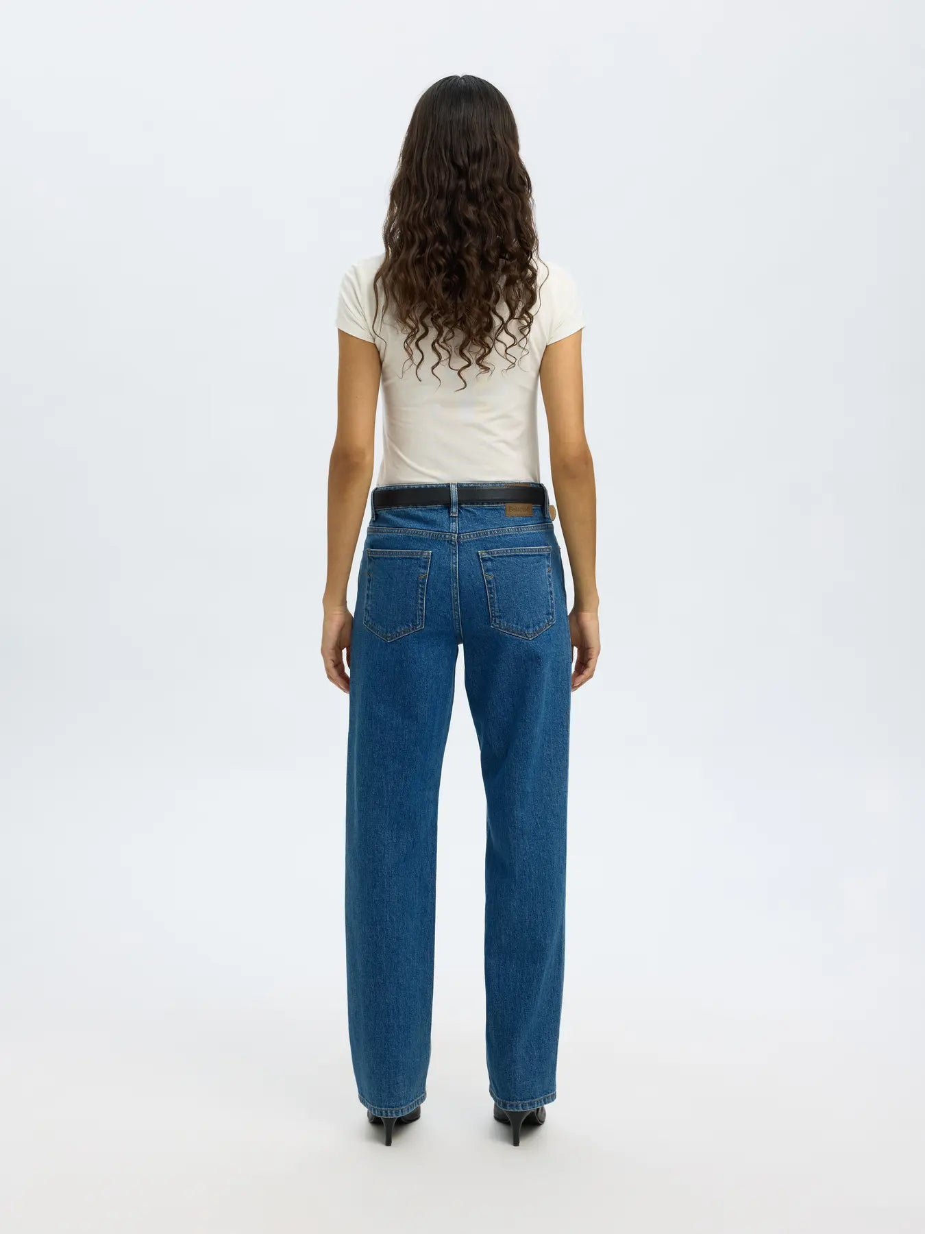 SLWSTRAIGHT BEA-KORI MW JEANS NOOS