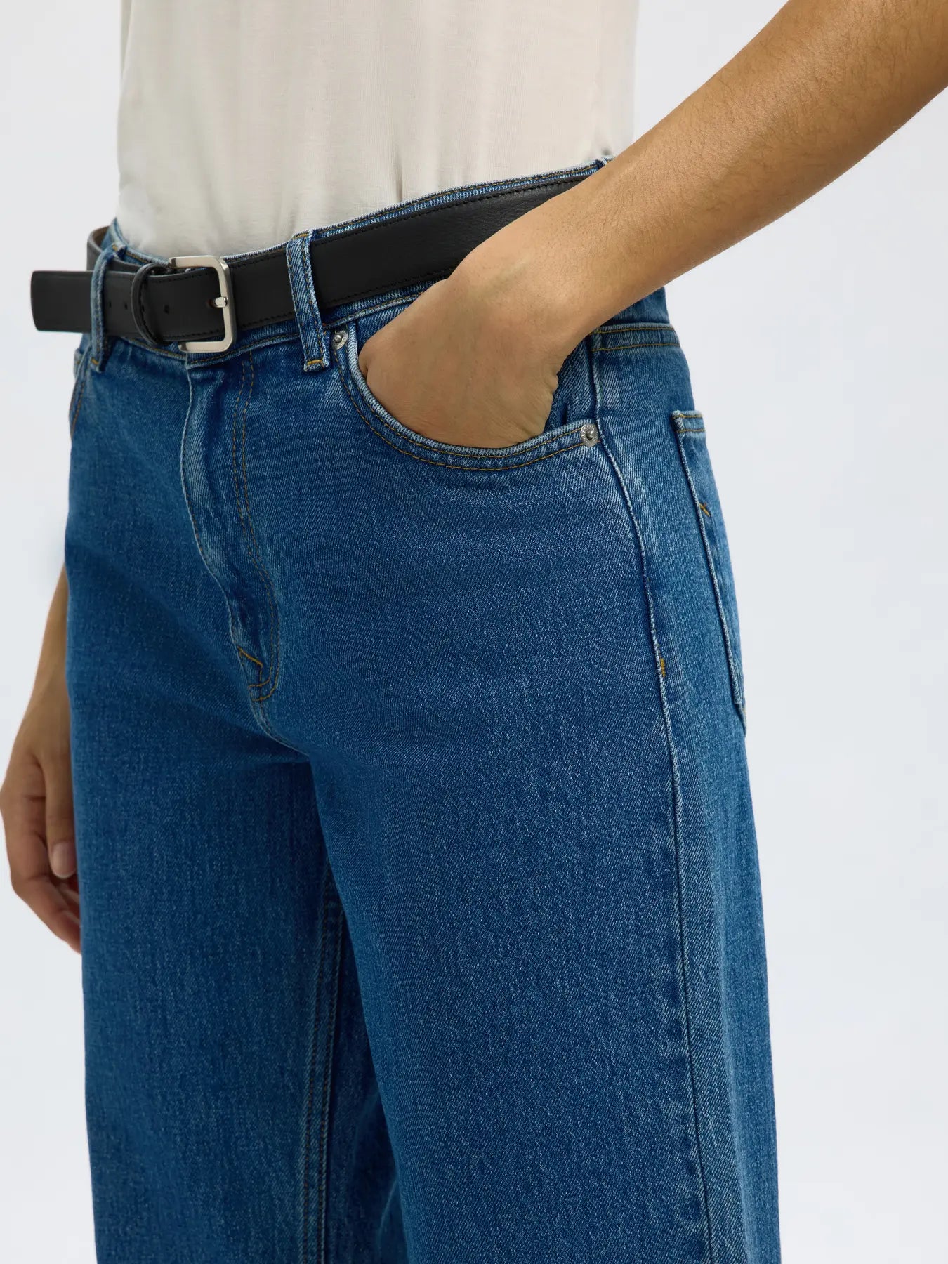 SLWSTRAIGHT BEA-KORI MW JEANS NOOS