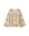 SAMANTHA TOP LIGHT GOLD
