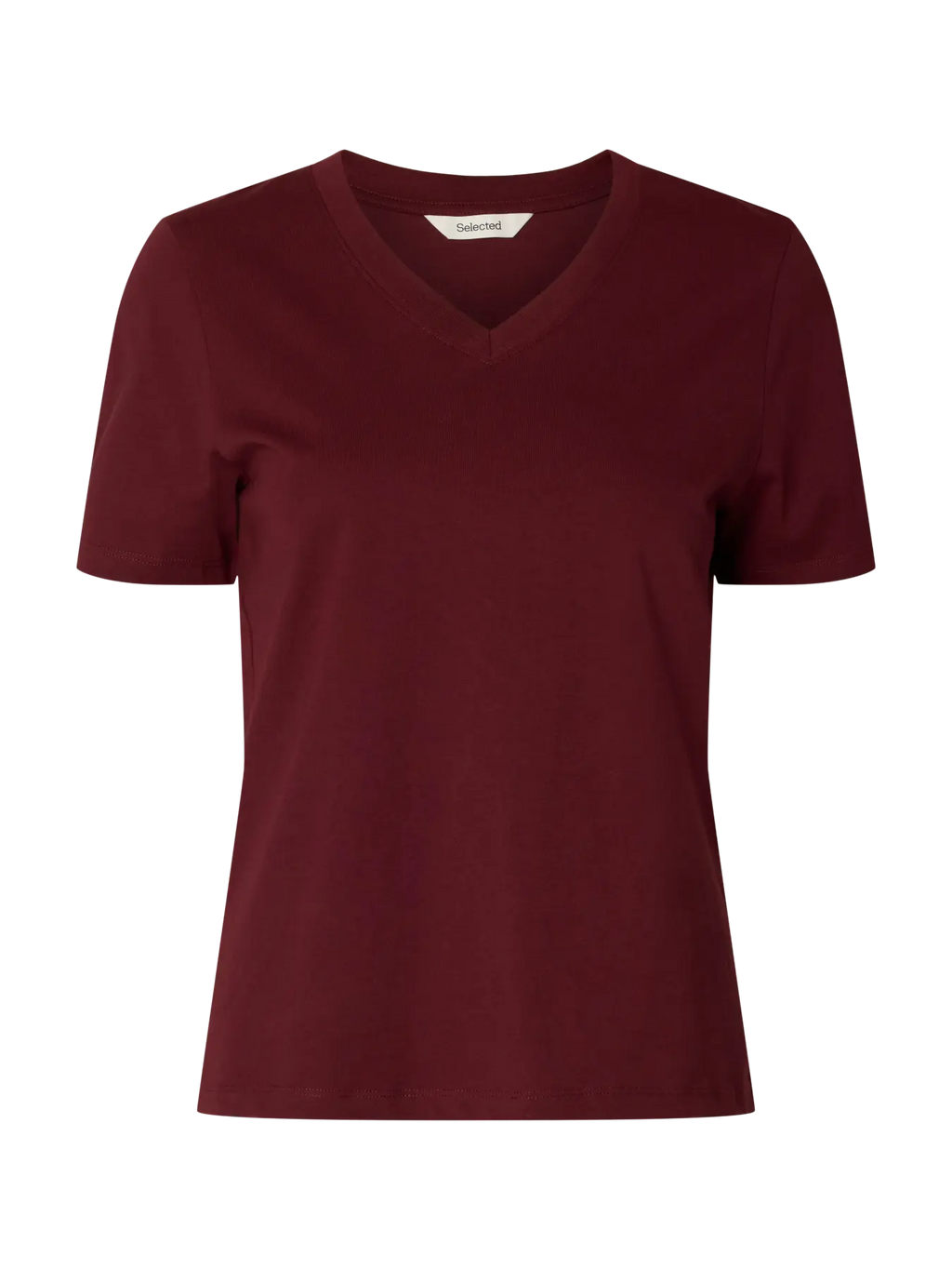 SLWESSENTIAL SS V-NECK TEE