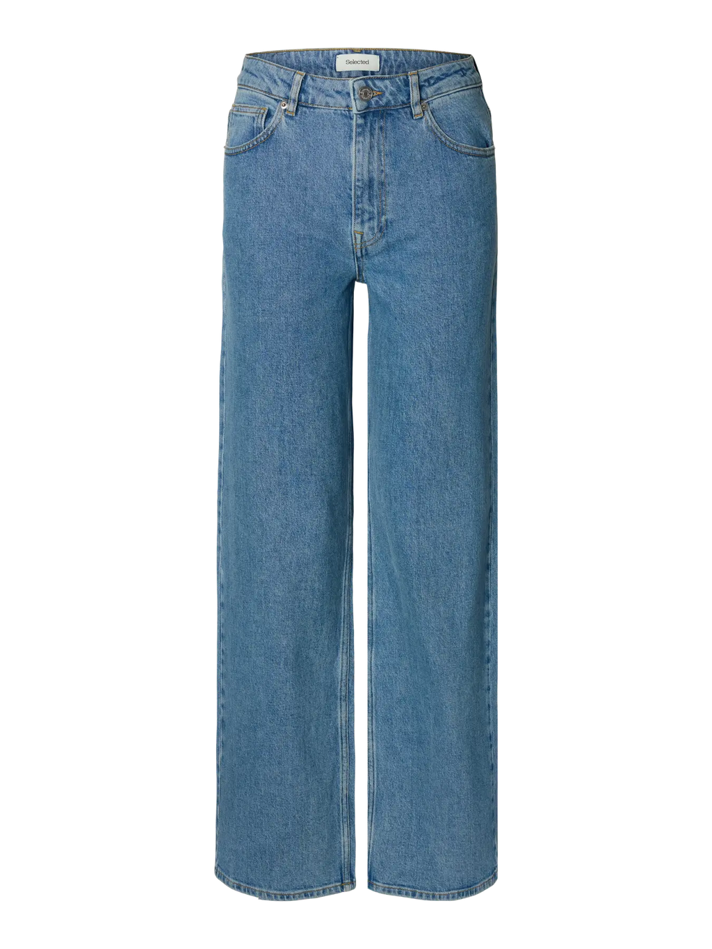 SLWWIDE BEA-KORI LIGHT BL HW JEANS
