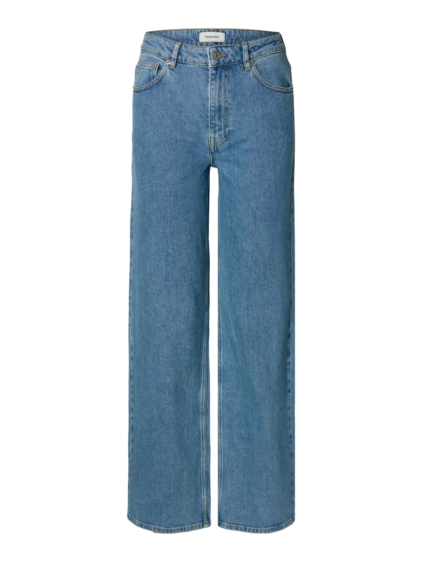 SLWWIDE BEA-KORI LIGHT BL HW JEANS