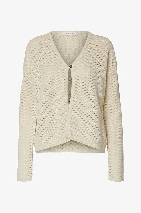 SLFIVY LS STRUCTURE KNIT CARDIGAN