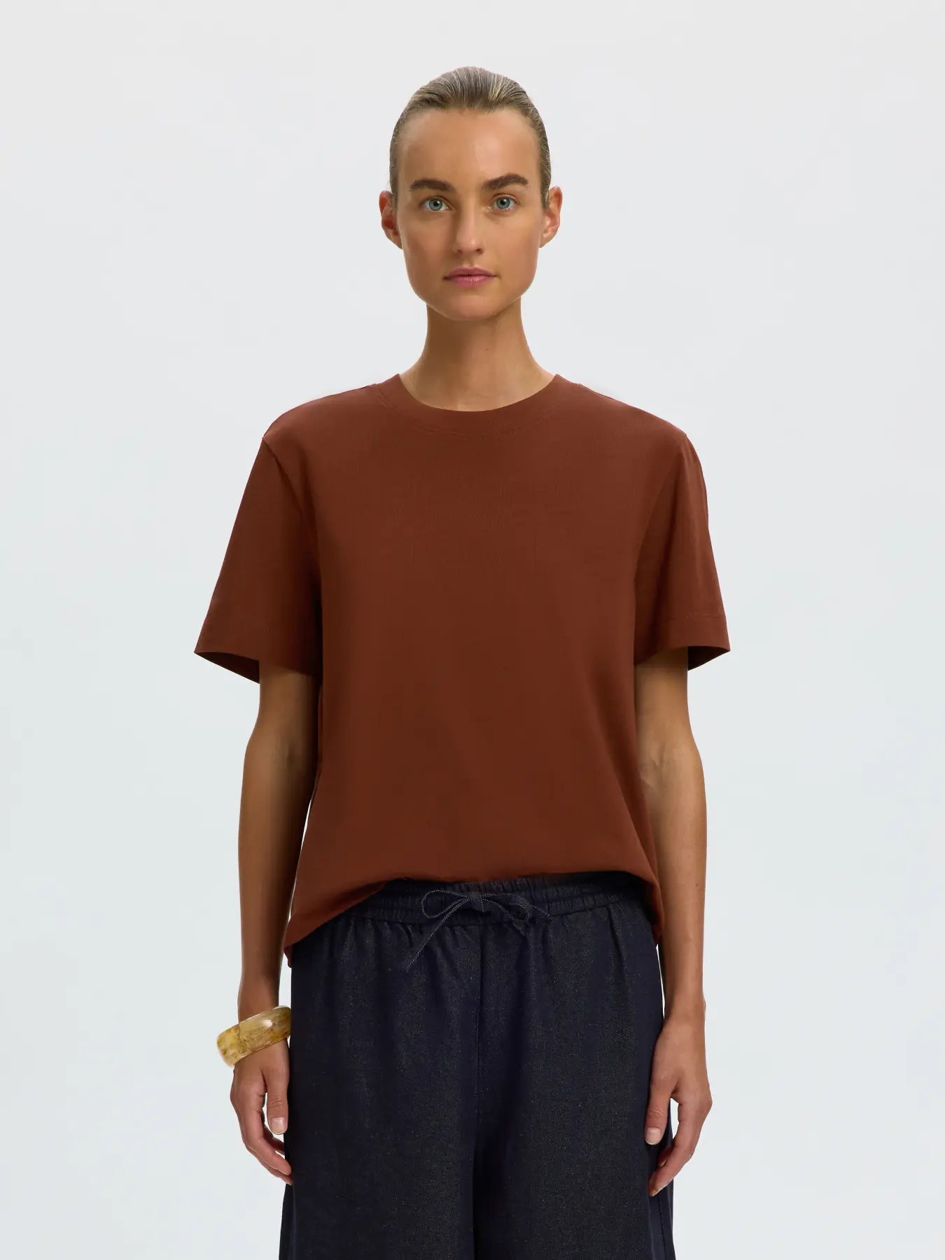Essential Ss Boxy Tee Noos