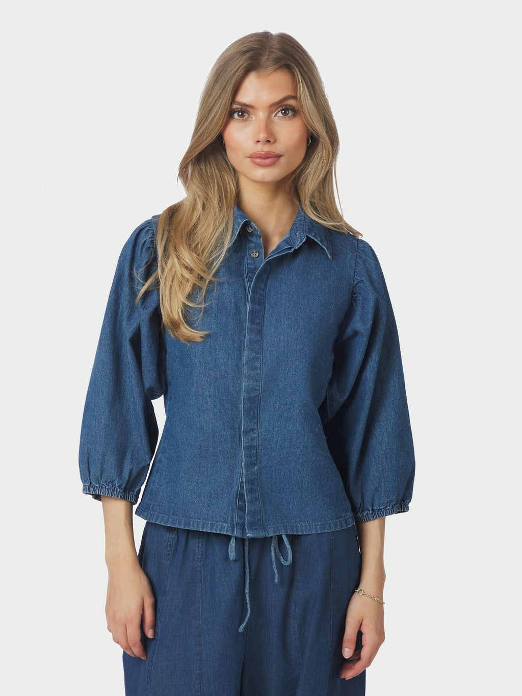Wanda Denim Blouse