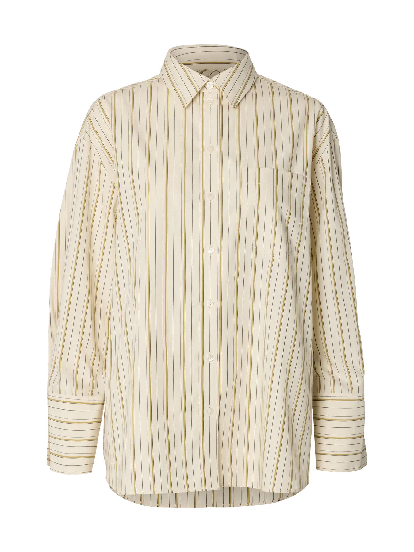 SLWDANNIE LS STRIPE OVERSIZE SHIRT