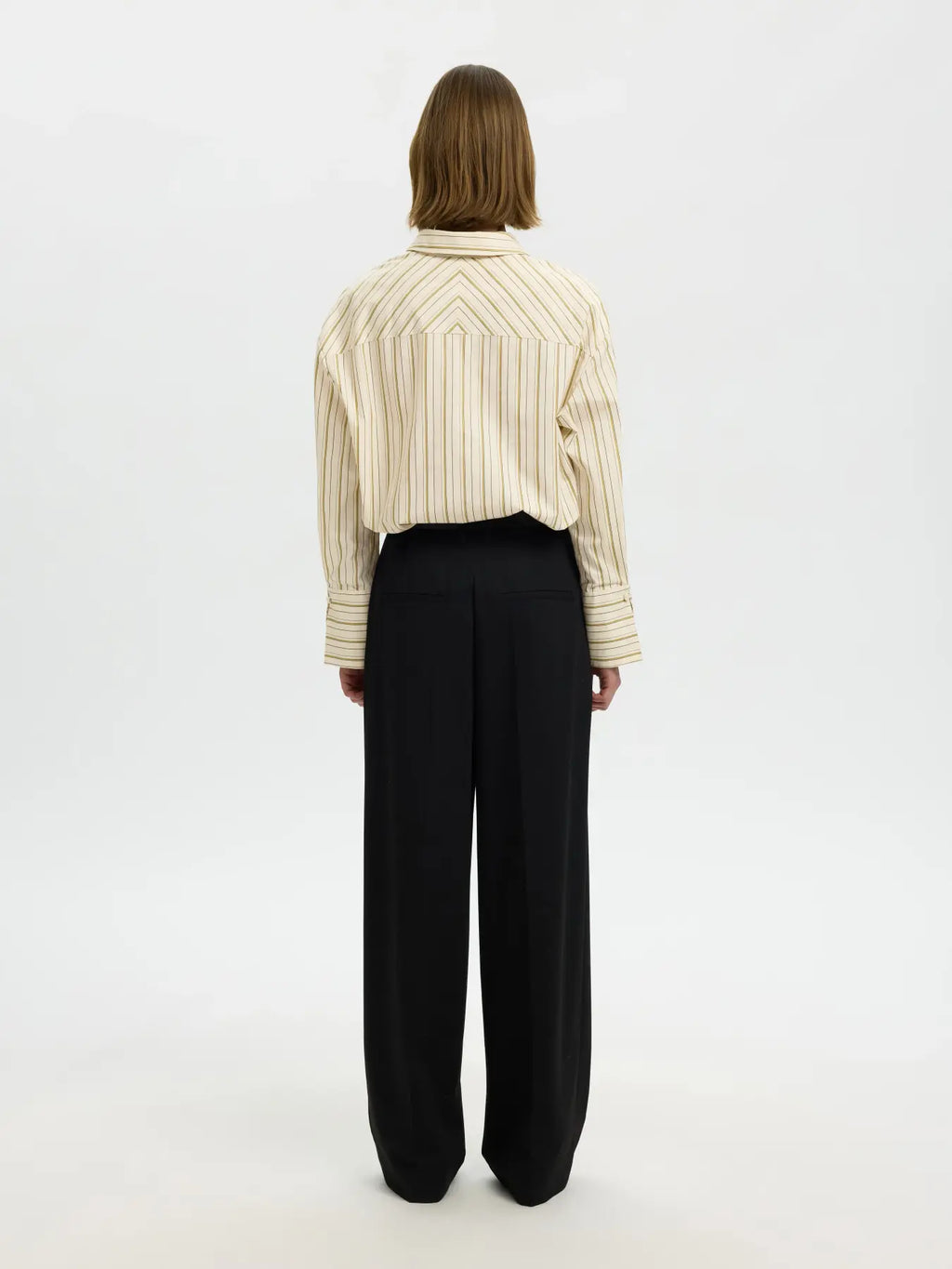 SLWDANNIE LS STRIPE OVERSIZE SHIRT